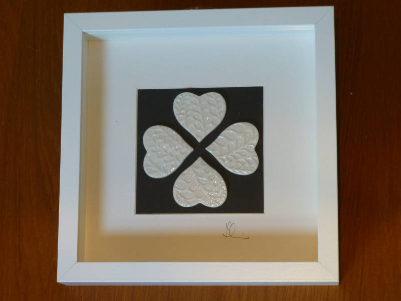 Framed Hearts in quad